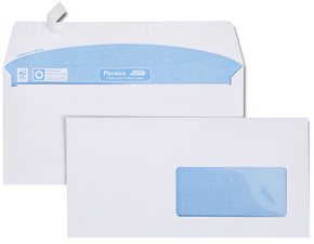 GPV vensterenveloppen Premier, 110 × 220 mm, venster rechts, 500 stuks