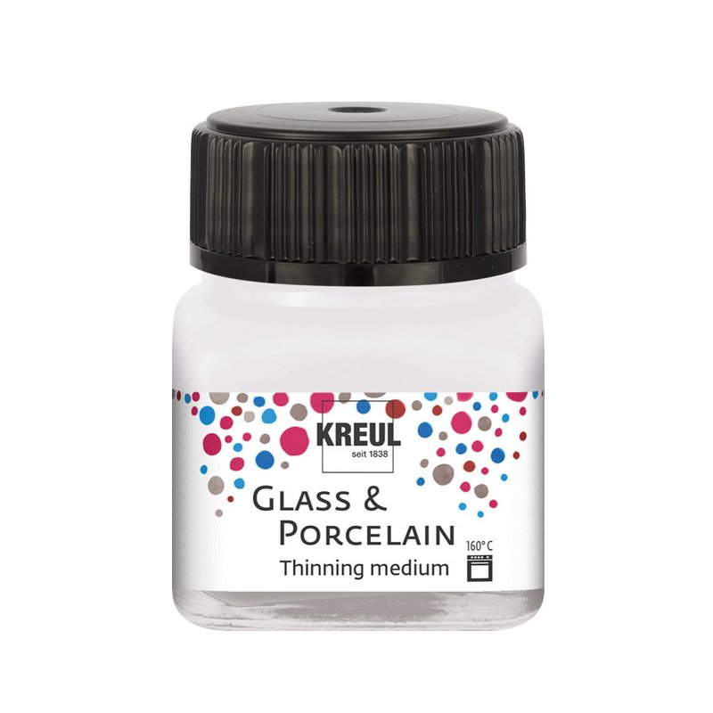 KREUL diluant verre et porcelaine, incolore, 20 ml