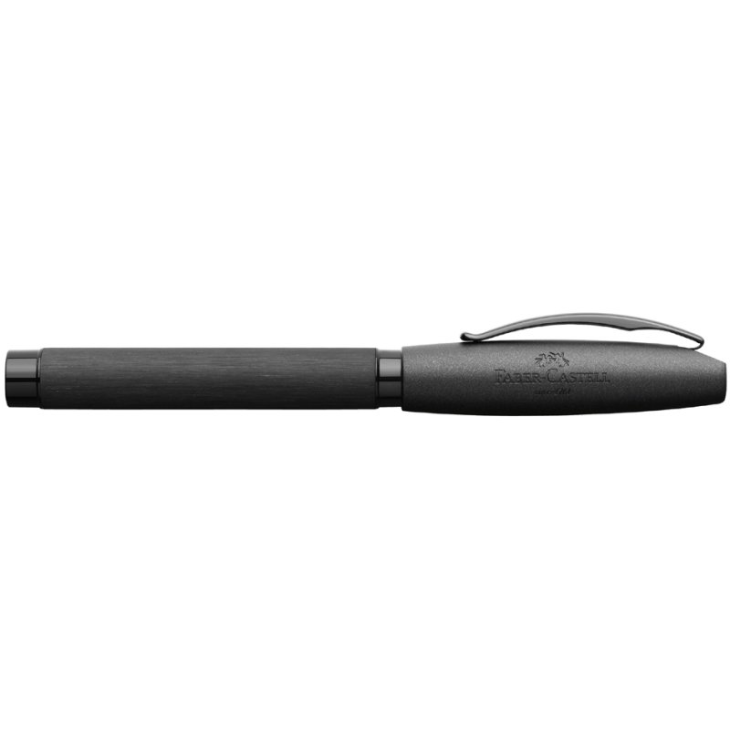 FABER-CASTELL fountain pen Essentio, aluminium, blue, medium nib