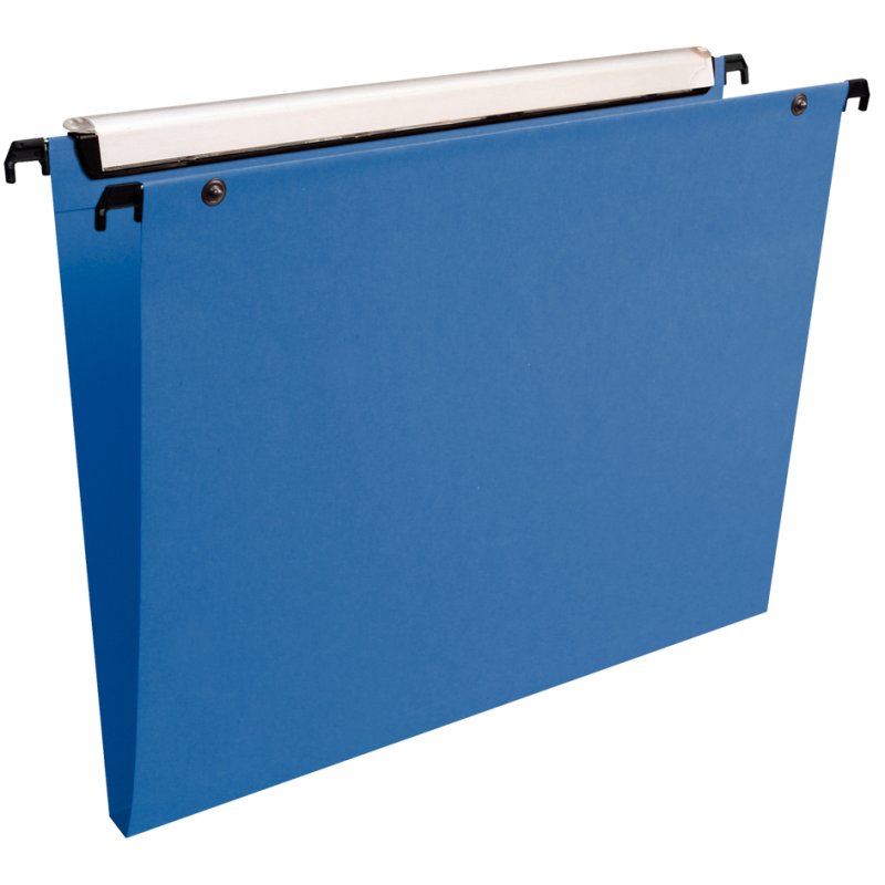 Esselte dossiers suspendus PP, bleu, dos 15 mm