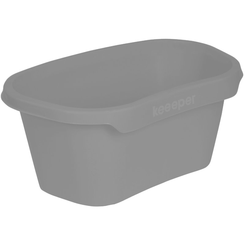 keeeper bac à linge Tilda, bleu nordique, 575 mm de large, 30,5 litres