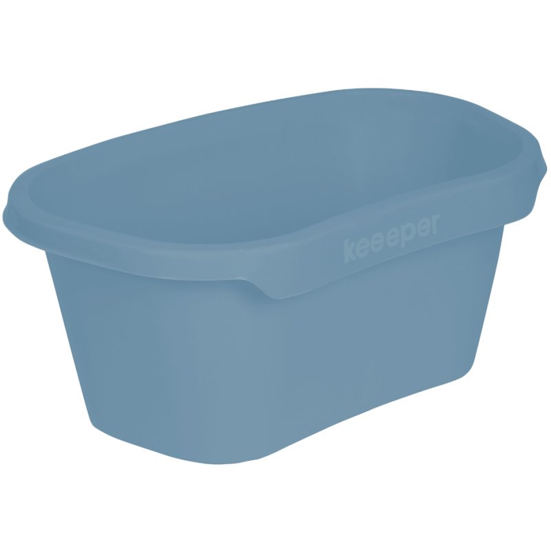 keeeper bac à linge Tilda, bleu nordique, 575 mm de large, 30,5 litres