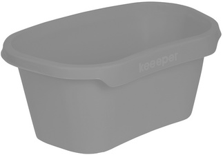 keeeper wasmand Tilda, noordse grijstint, 575 mm breed, 30,5 liter
