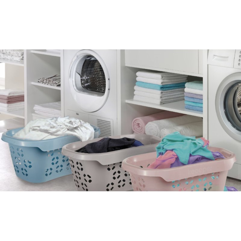 keeeper wasmand Anton, nordic-grijs, 575 mm, 30,5 liter