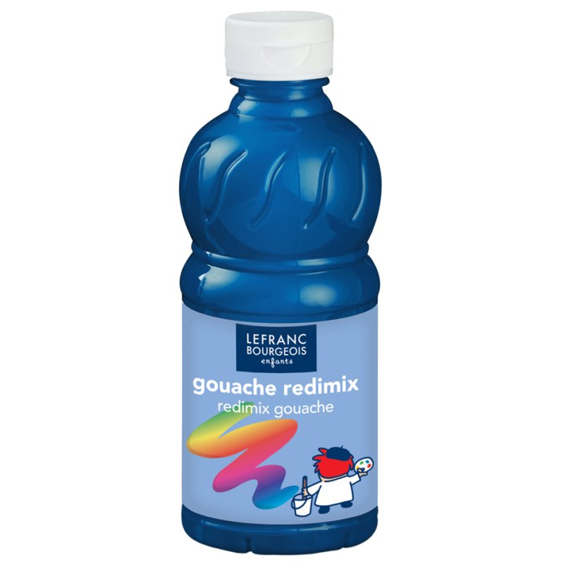 LEFRANC BOURGEOIS peinture gouache, noir, 250 ml