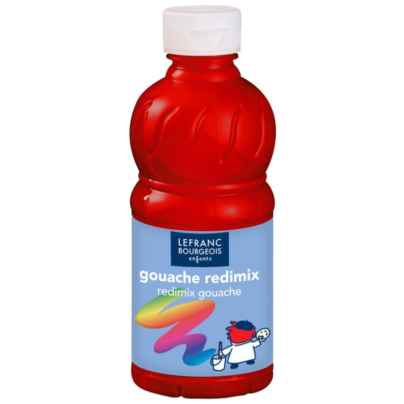 LEFRANC BOURGEOIS peinture gouache, noir, 250 ml