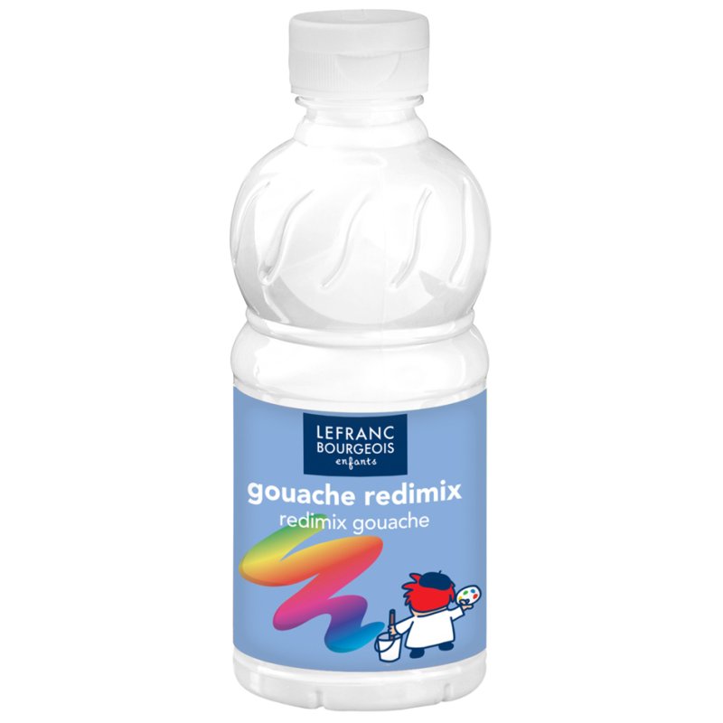LEFRANC BOURGEOIS peinture gouache, noir, 250 ml