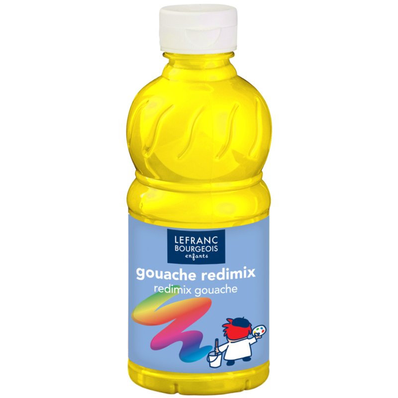 LEFRANC BOURGEOIS peinture gouache, noir, 250 ml