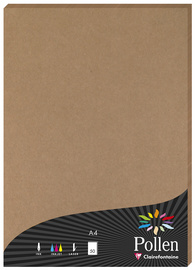 Pollen by Clairefontaine kraftpapier, DIN A4, 210 g/m², 25 vel