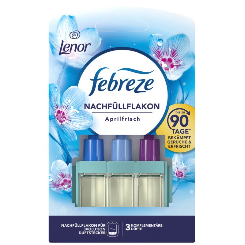 Febreze recharge 3Volution, Orchidée Dorée, 20 ml
