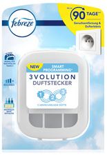 Febreze geurverspreider 3Volution, zonder navulling, 3 geuren, 90 dagen