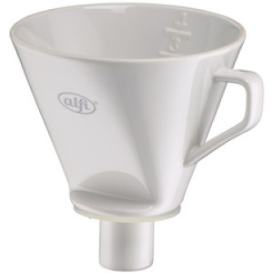 alfi koffiefilter Aroma plus, porselein, wit, filtermaat 4