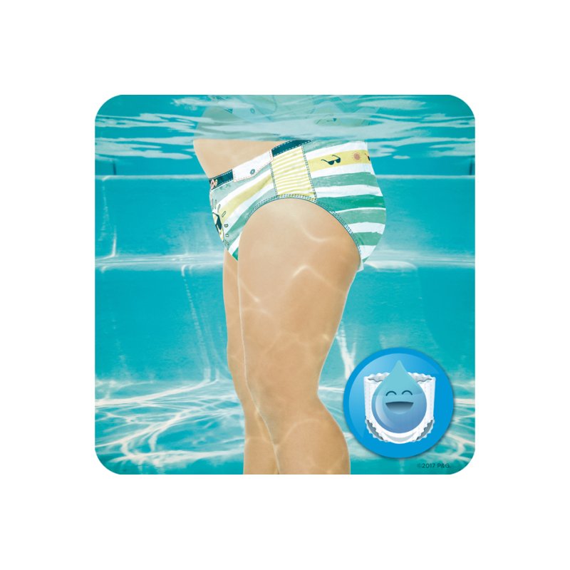 Pampers zwemluiers Splashers maat 3-4, 12 stuks