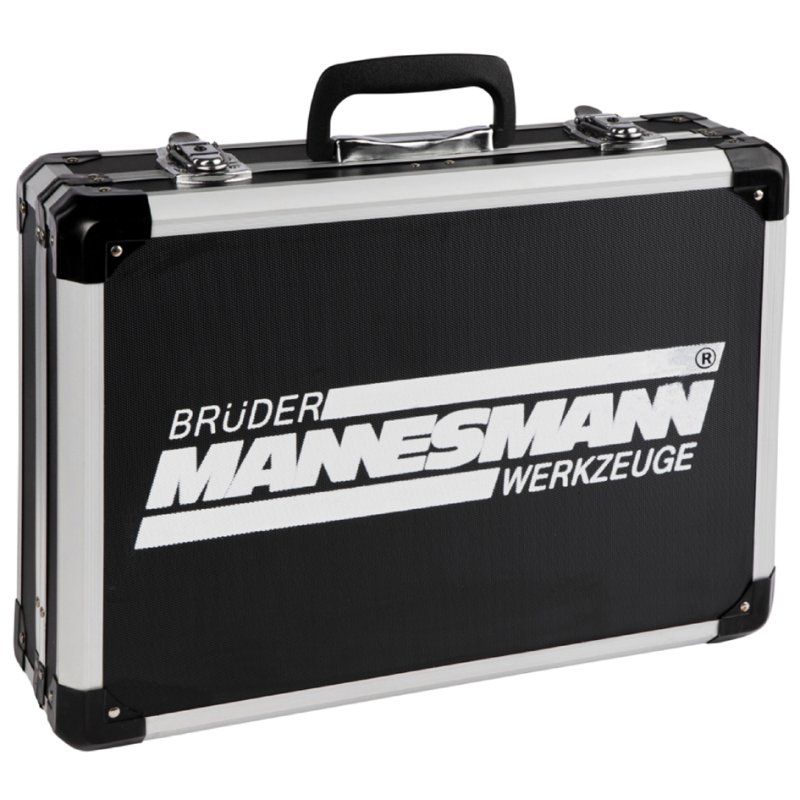 BRÜDER MANNESMANN GREEN LINE Ensemble d'outils, 160 pièces, mallette aluminium