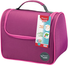 Maped lunchtas ORIGINS, blauw/turkoois, geïsoleerd