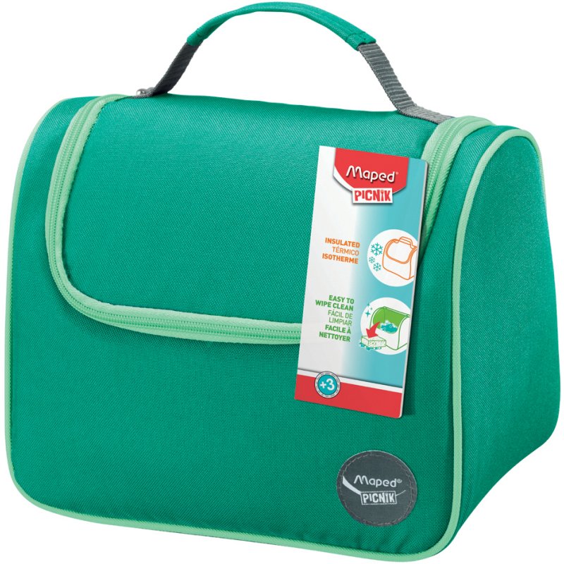 Maped sac lunch ORIGINS, vert, isolé, 250×170×190 mm