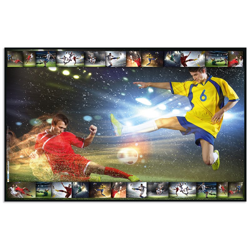 HERMA sous-main Football, surface soft-touch, 550 × 350 mm