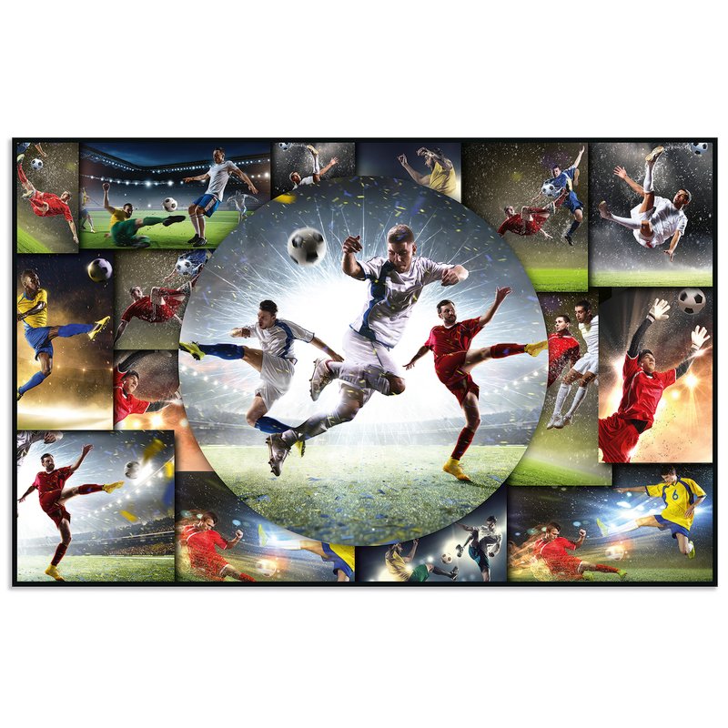 HERMA sous-main Football, surface soft-touch, 550 × 350 mm