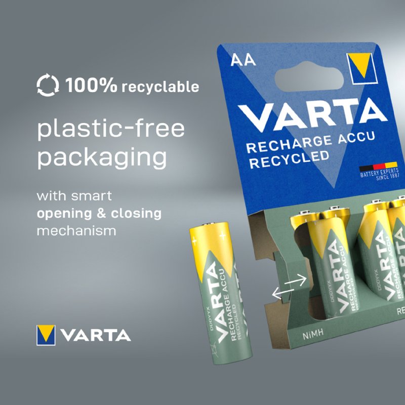 VARTA piles AAA rechargeables NiMH, 800 mAh, préchargées, 4 pièces