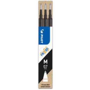 PILOT navullingen voor wrijfpen, rood, 0,25 mm, 3 stuks