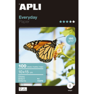 APLI fotopapier everyday, 100 x 150 mm, 180 g/m²