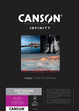 CANSON INFINITY fotopapier PhotoGloss Premium RC, A3, glans, 25 vel