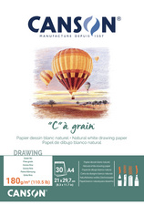 CANSON tekenblok C à grain, A3, 224 g/m², 30 vel