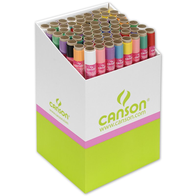 CANSON zijdepapier rol, 50 rollen