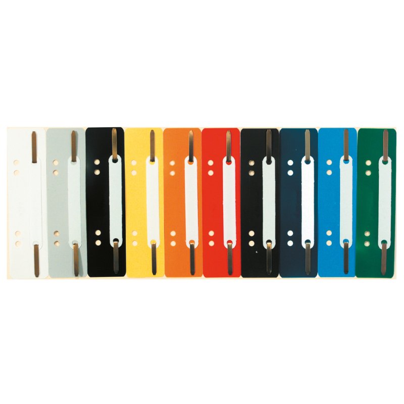 EXACOMPTA hechtstroken PP, 35×150 mm, kleurenassortiment, 250 stuks