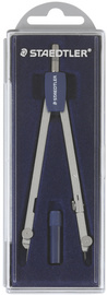 STAEDTLER schoolpasser 559, 128 mm, 3-delig, metaal