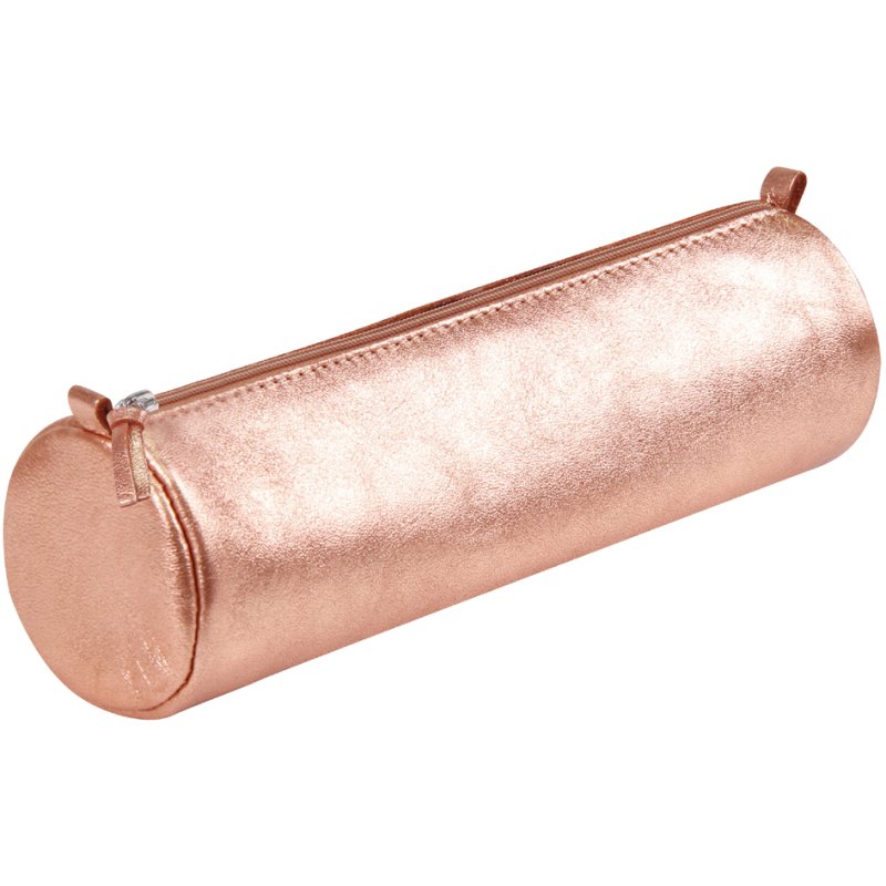 Clairefontaine étui-rouleau CUIRISÉ, cuir, argent