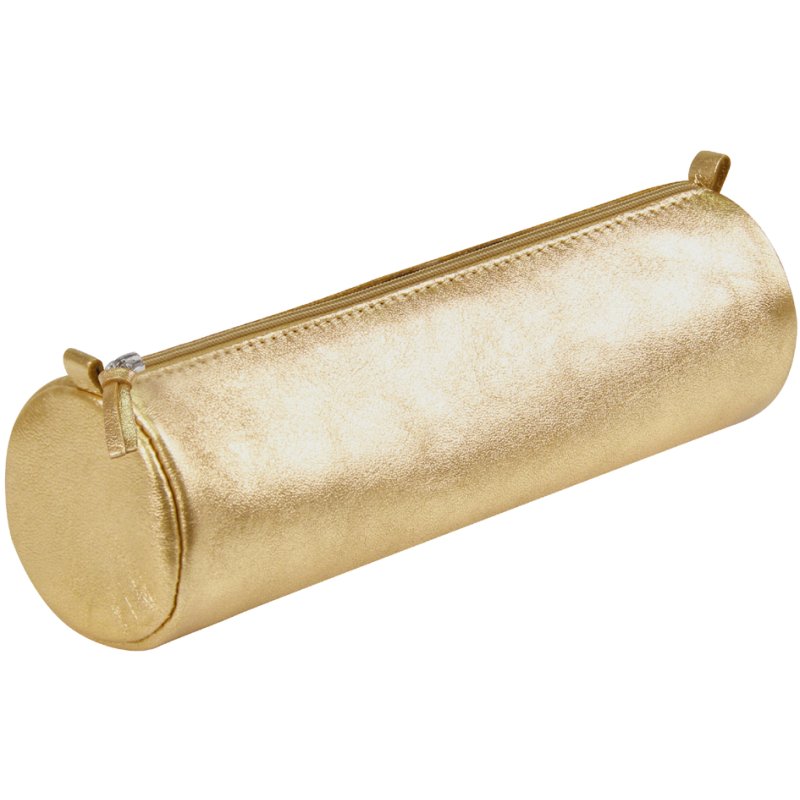 Clairefontaine étui-rouleau CUIRISÉ, cuir, argent