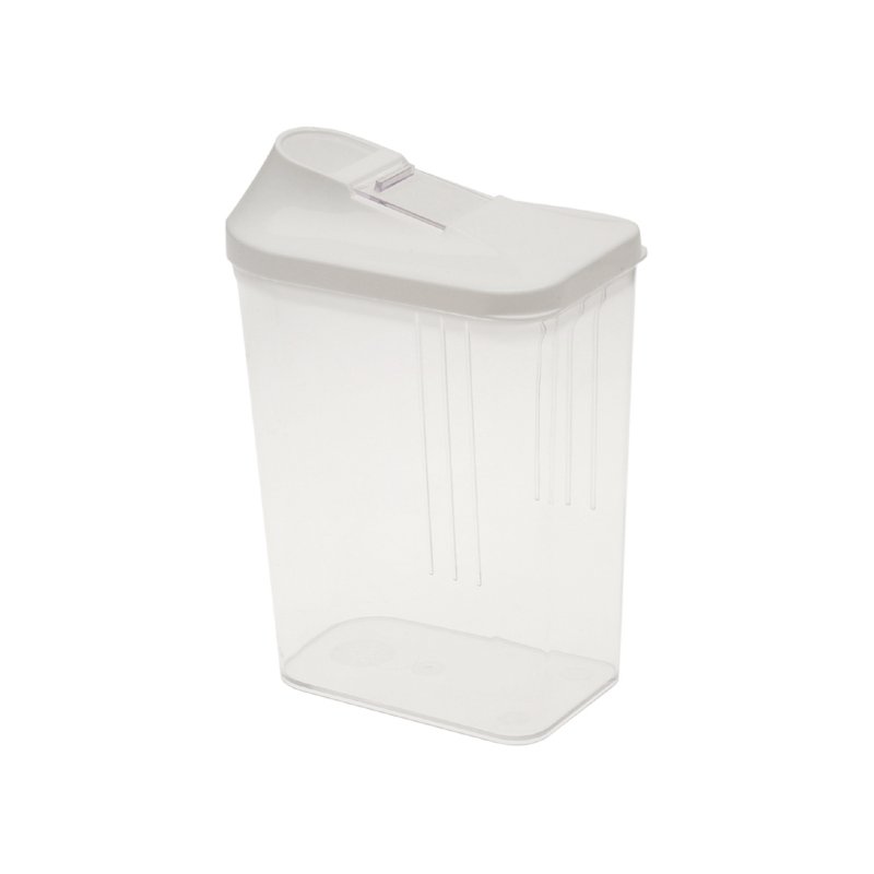 keeeper boîte à secouer Paola, 0,5 litre, blanc/transparent