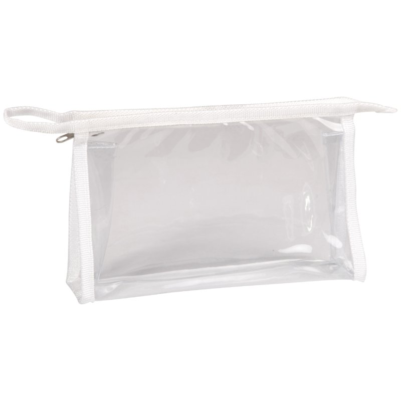 Clairefontaine transparant pennenetui, rechthoekig, 240×40×140 mm, rits