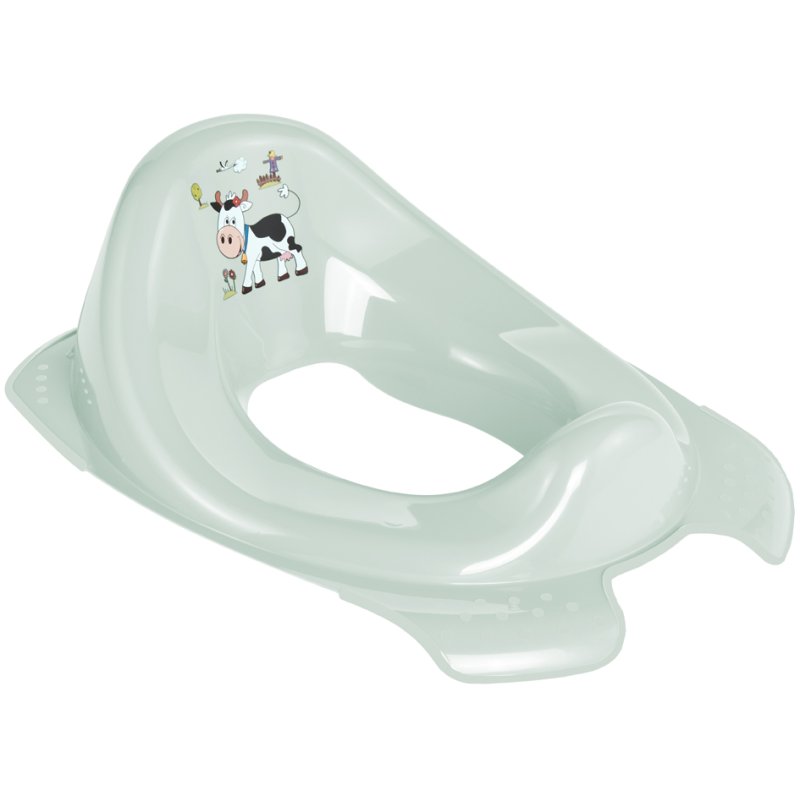 keeeper lunettes de toilette enfant 'ferme amusante', vert, avec protection anti-éclaboussures
