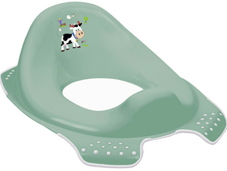 keeeper kindertoiletzitting Ewa Dogs, wit, met spatbescherming, 300×400×150 mm