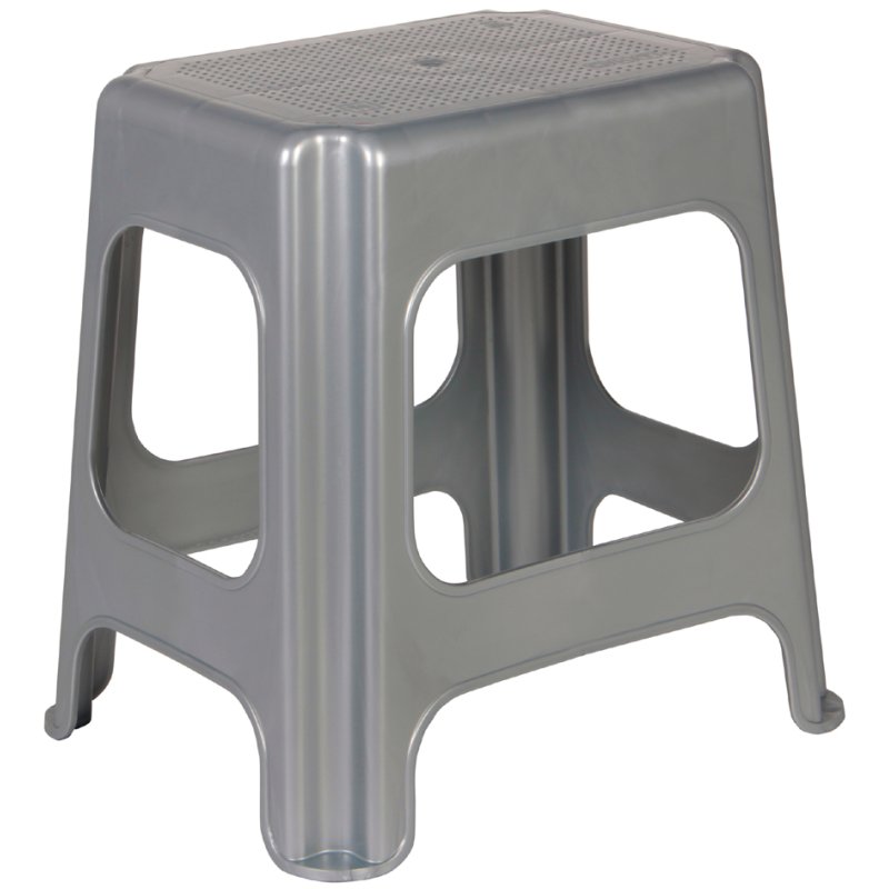 keeeper kruk max, kunststof, zilverkleurig, 150 kg draagkracht