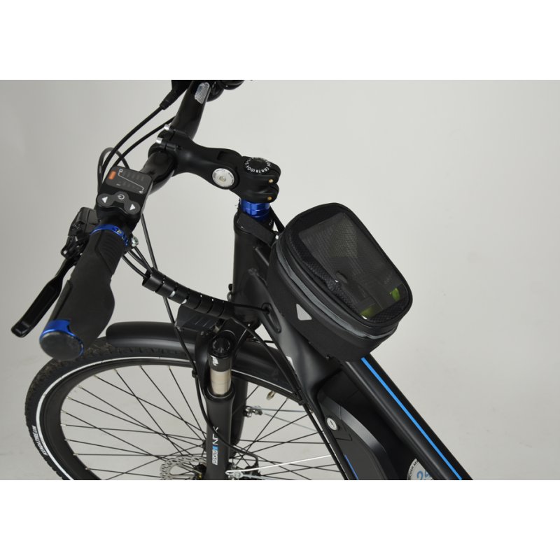 FISCHER sacoche de selle Premium, noir, smartphones jusqu'à 5,5 pouces, 170×120×125 mm