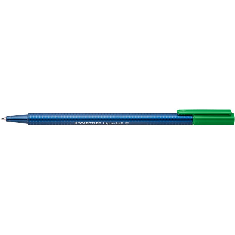 STAEDTLER balpen triplus ball 437 M, noir, corps triangulaire ergonomique
