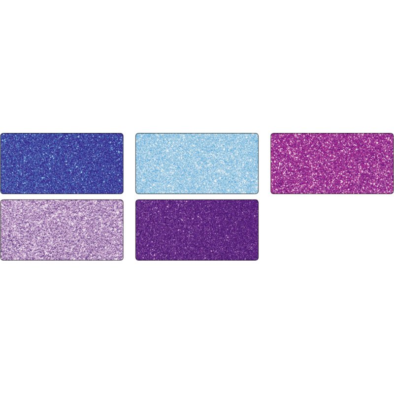 folia glitterkarton Oriental, 240 × 340 mm, 300 g/m², 5 vel