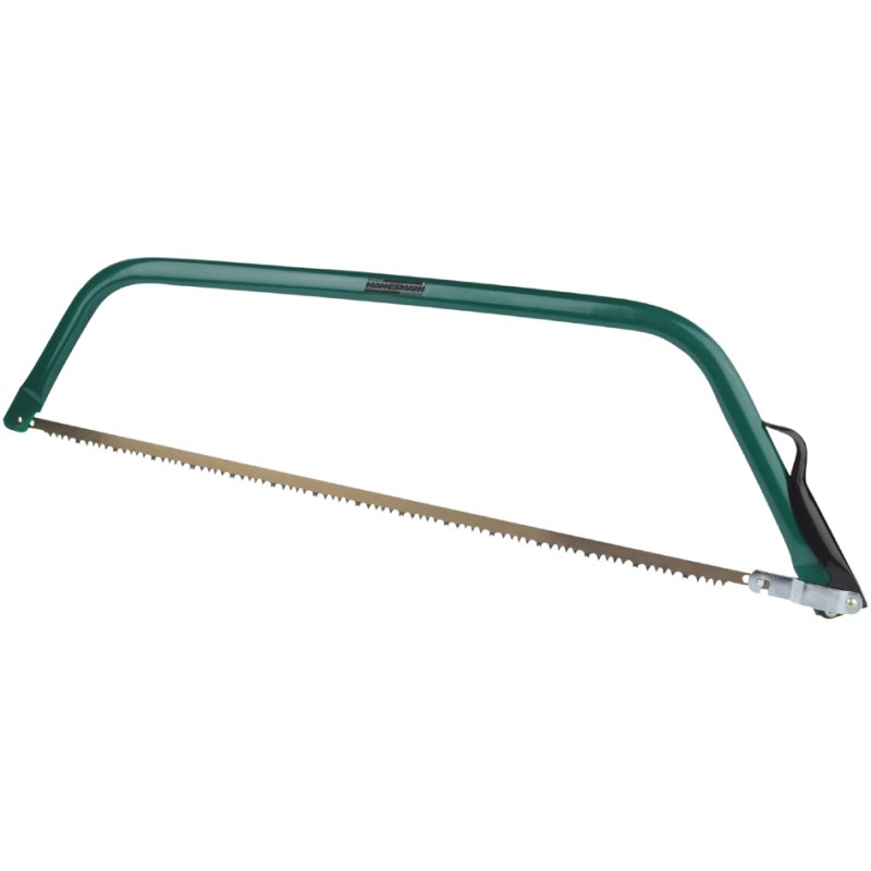 BRÜDER MANNESMANN GREEN LINE scie à archet de jardin, longueur de lame 760 mm, dents trempées