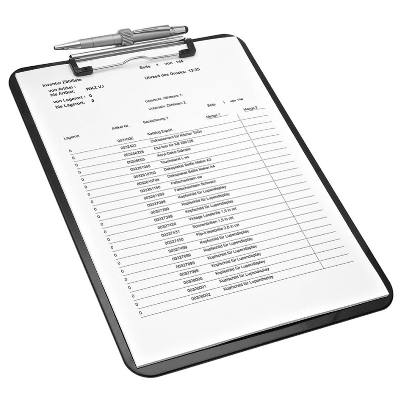 WEDO presse-papiers A4, polystyrène, bleu