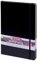 Royal Talens schetsboek zwart, 90×140 mm, 80 vel, 140 g/m²