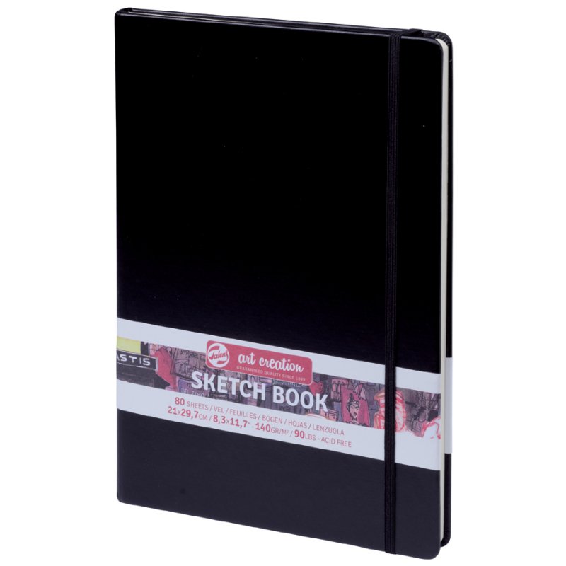 Royal Talens carnet de croquis Art Creation, A4, noir, 80 feuilles