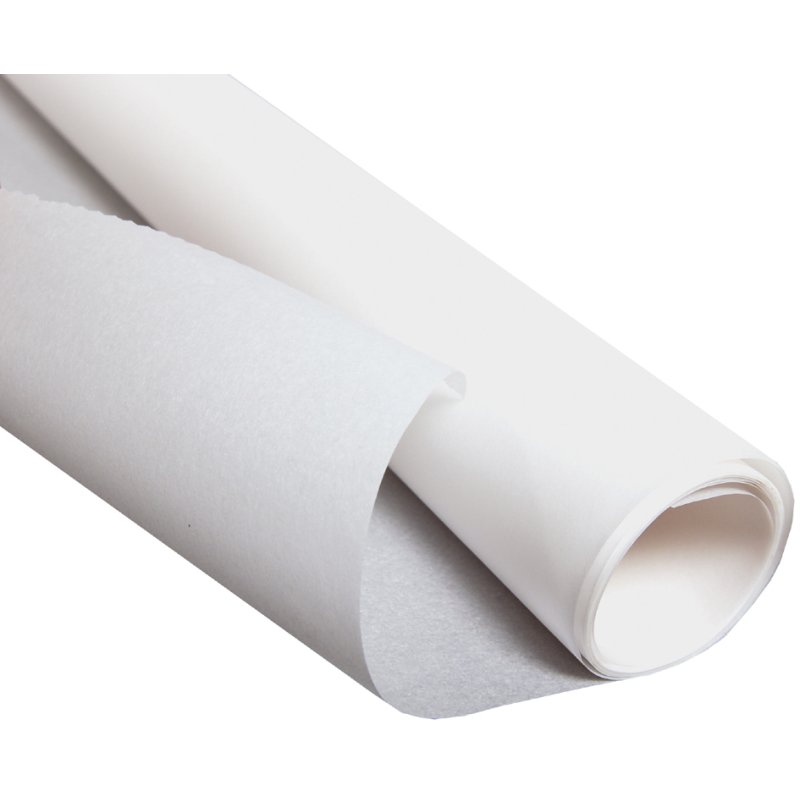 Clairefontaine papier cuisson en rouleau, blanc, 700 mm × 2,5 m, 60 pièces