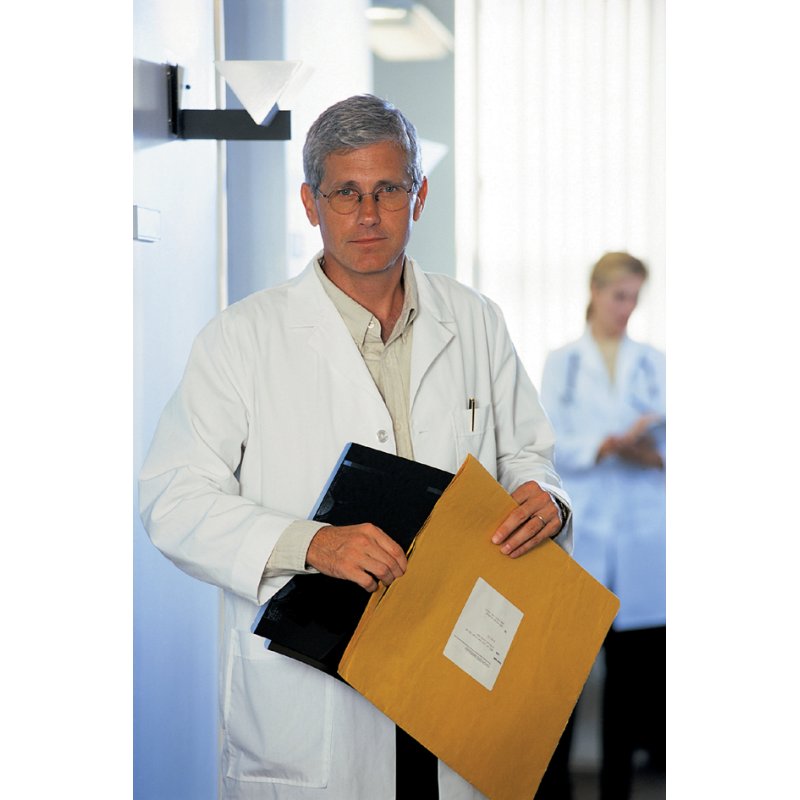 GPV Pochettes film radiographique papier kraft, blanc, 375×450 mm, 250 pièces