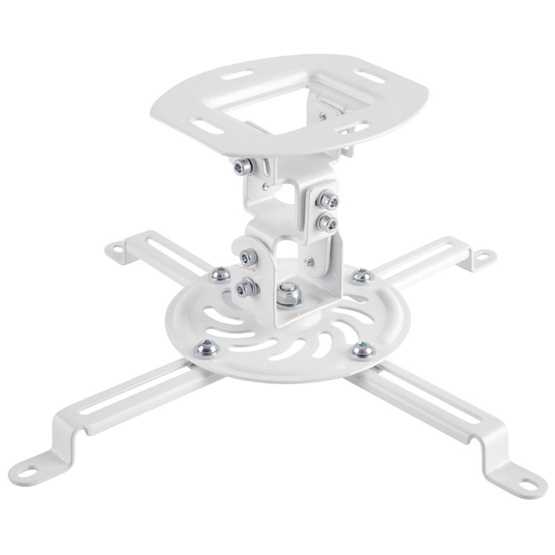 LogiLink projector ceiling mount, 150 mm arm length, white, up to 13.5 kg