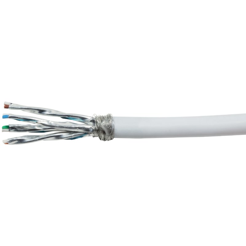 LogiLink Câble réseau professionnel Cat.7 S/FTP PrimeLine, blanc, 305 m