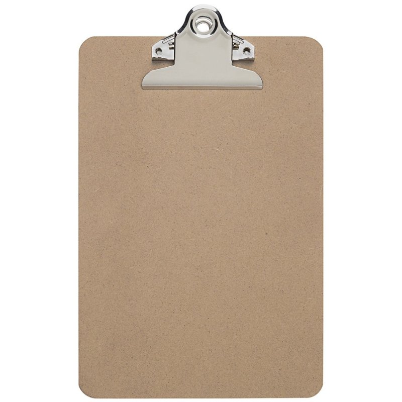 MAUL porte-bloc MAULclassic A5 debout, brun, carton dur, largeur de serre 15 mm
