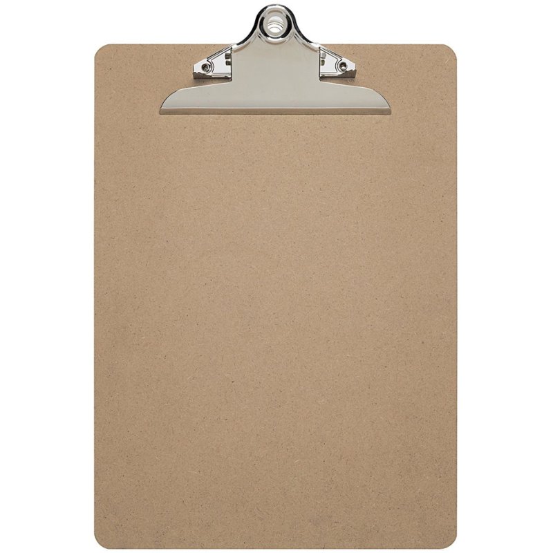 MAUL porte-bloc classique carton dur, A4 paysage, largeur de serre 25 mm